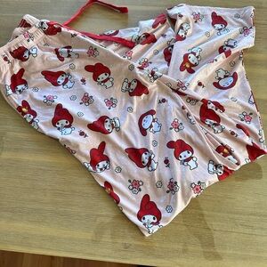 Sanrio Pink Character Sleepwear pj bottoms. My Melody.
